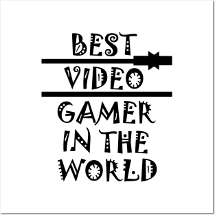 Best Video Gamer Posters and Art